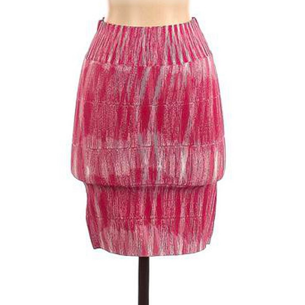 NWT BCBGMAXAZRIA Pink Bandage Skirt